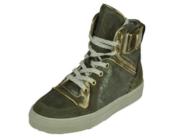 Red Rag-meisjesschoenen-Taupe goud 1