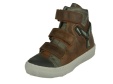 Track style-jongensschoenen-Klitterband bruin1