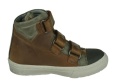 Track style-jongensschoenen-Klitterband bruin3