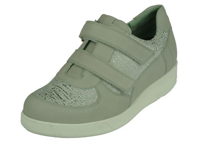 Grijs Durea Klittenbandschoenen licht Damesschoenen Candy qq5prwfP