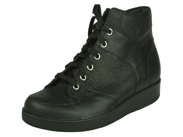 10530-117980 Durea Durea Steun en gemaks Halfhoge Dames Veterboot