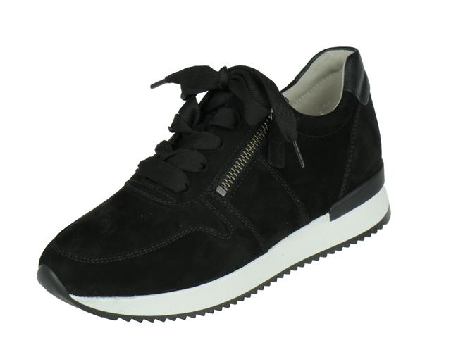 Gabor Gabor Sportieve Lage Dames sneaker met veter en rits Gabor Gabor Sportieve Lage Dames sneaker met veter en rits