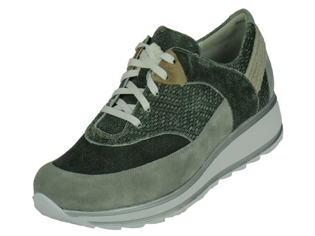 Durea Durea comfort Sportieve Lage Dames veterschoen