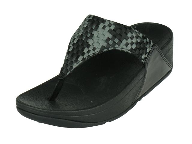 winkel Afkeer Irrigatie FitFlop LuLu Silky Weave Toepost kopen? - Schoenen Outlet Online