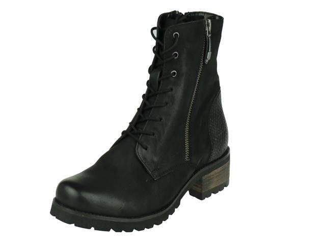 Helioform Helioform Halfhoge Dames Veterboot, met rits Helioform Helioform Halfhoge Dames Veterboot, met rits