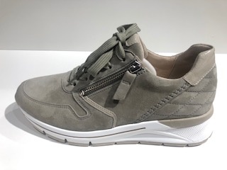 Gabor Gabor Sportieve Lage Dames Veterschoen, met rits Gabor Gabor Sportieve Lage Dames Veterschoen, met rits