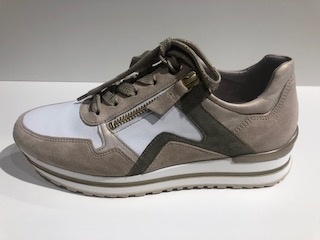 Gabor Gabor Sportieve Lage Dames Veterschoen, met rits Gabor Gabor Sportieve Lage Dames Veterschoen, met rits