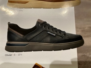 Mephisto Sneaker Olivier Navy Blauw