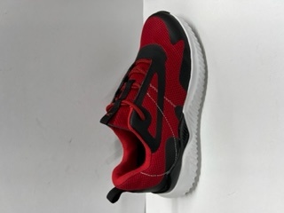 Piedro Sport - Albon - Sneakers - Rood Zwart - Vetersluiting - Wijdtemaat - Schoenmaat - 34