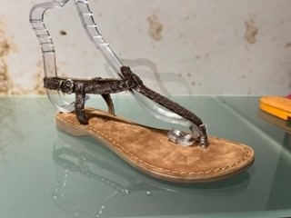 Lazamani 75.615 Sandalen - Dames - Grijs - Maat 42