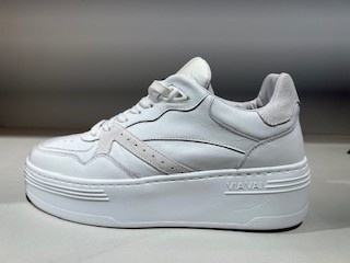 VIA VAI Isa Bo Sneakers - Leer - Wit - Maat 36