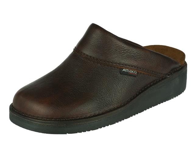 Amako Amako Bruin heren slipper Amako Amako Bruin heren slipper